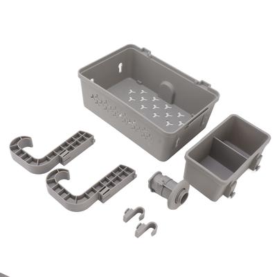 Poolside Storage Basket Swimming Pool Side Storage Containers Basket with Cup Holder
