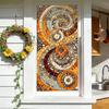 Bloemen Privacyfolie voor Ramen Statisch Hechtende Privacybeschermingsfolie Waterdichte Verwijderbare Raamfolie voor Huis Badkamer Slaapkamer Keuken Decoratie