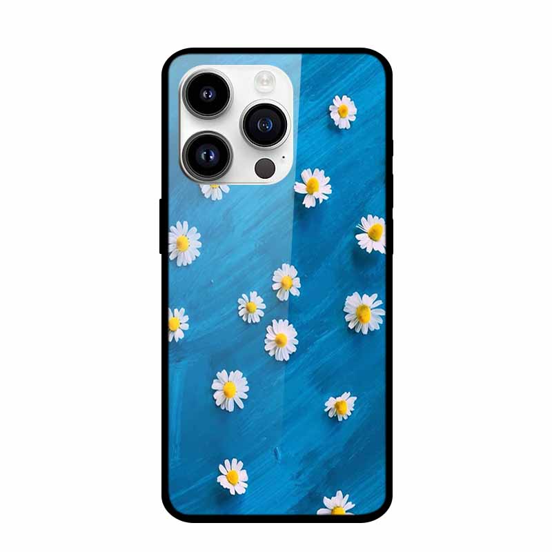 Tempered Glass Case For iPhone 15 Pro Max Hard Glass Back Cover For iPhone 15 Plus iPhone15 Phone Cases Bumper Colorful Shell