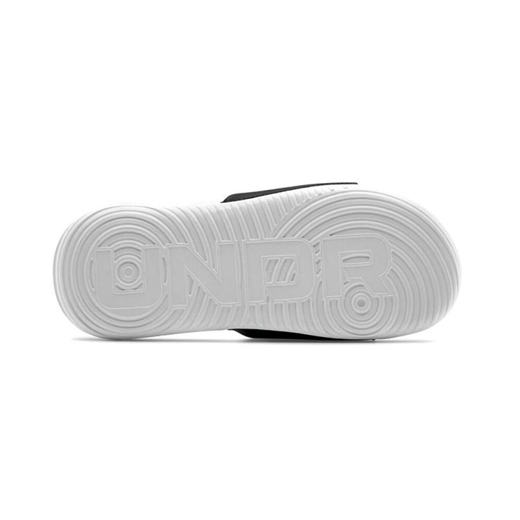 Under Armour Ansa Fixed Slide GS White Black Kids Sneakers 3023789-103