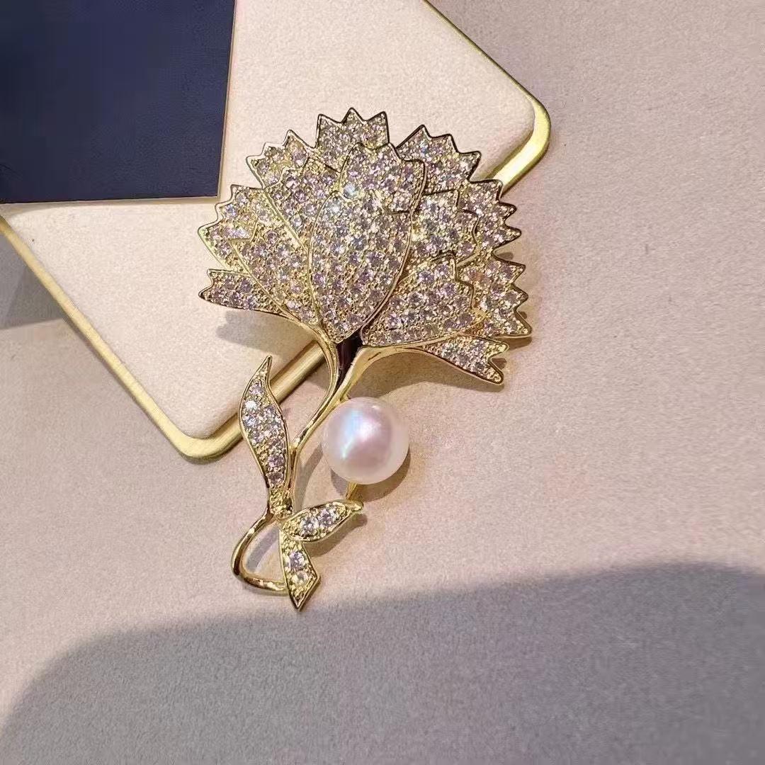 Elegant Rhododendron Brooch: Anti-exposure Pin  Versatile Accessory