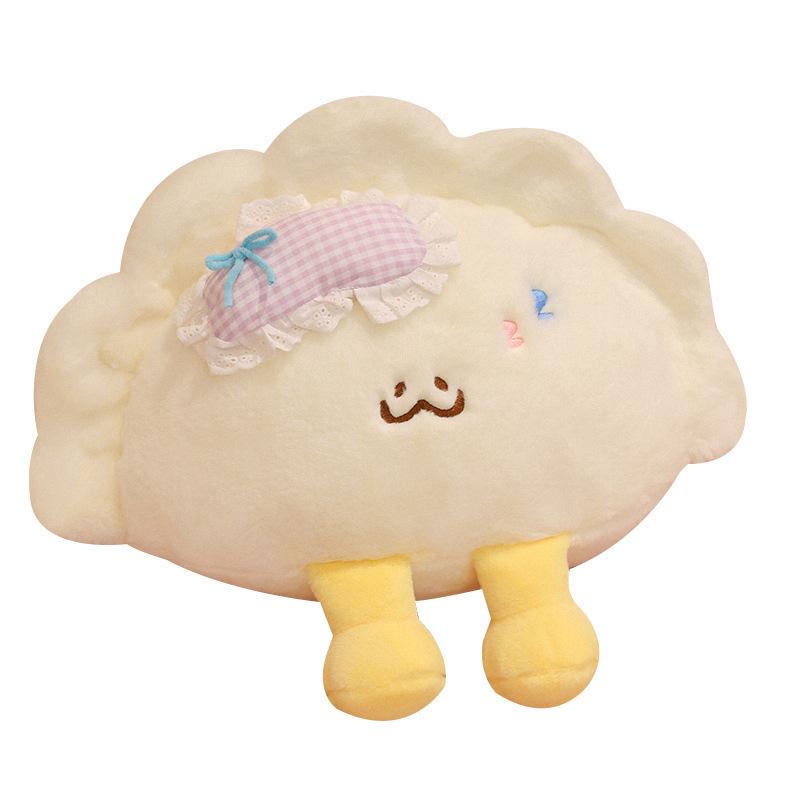 Cartoon Creative Dumpling Doll Cute Dumpling Plush Toy Doll Children Sleeping Pillow Doll Girl Gift