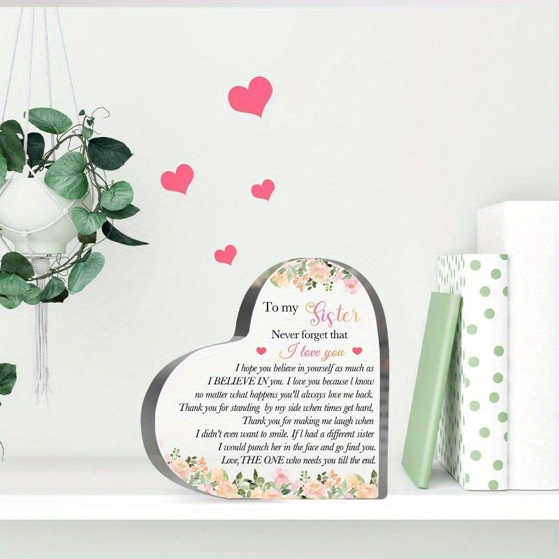 Ladies friendship gift, friend, best friend, colleague; friend birthday Christmas gift ideas, friendship memorial plaque