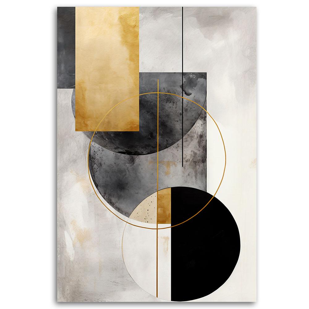 Canvastryck, Geometrisk minimalism