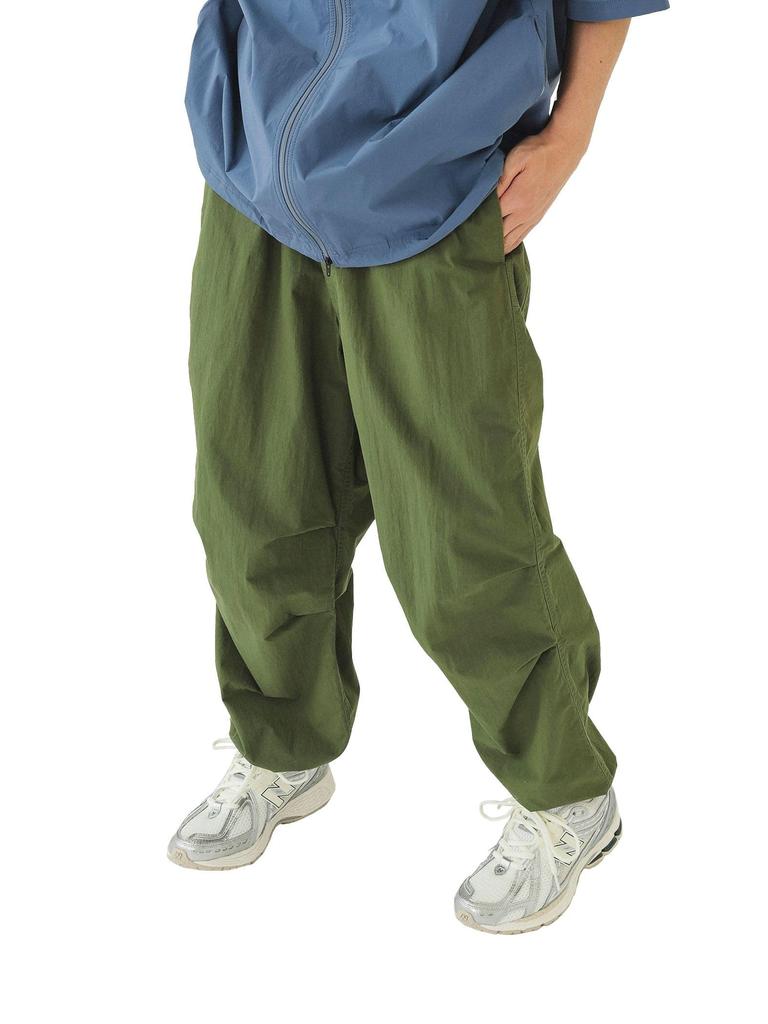 Kalhoty Bavlněné Nylonové Svrchní kalhoty OLIVOVÉ L 11240404457 [NOSY] Pánské