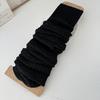 Soft Skin-Friendly Sweat-absorbent Knitted Leg Warmers White Leg Guards Korean Ins Style Foot Covers College JK Slouch Socks