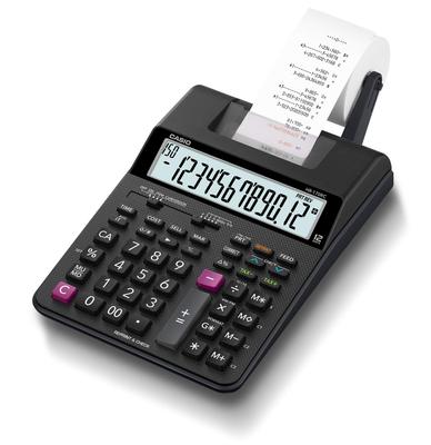 Casio Kalkulator Drukarka Biurkowy Typ 12 Cyfr HR-170RC-BK