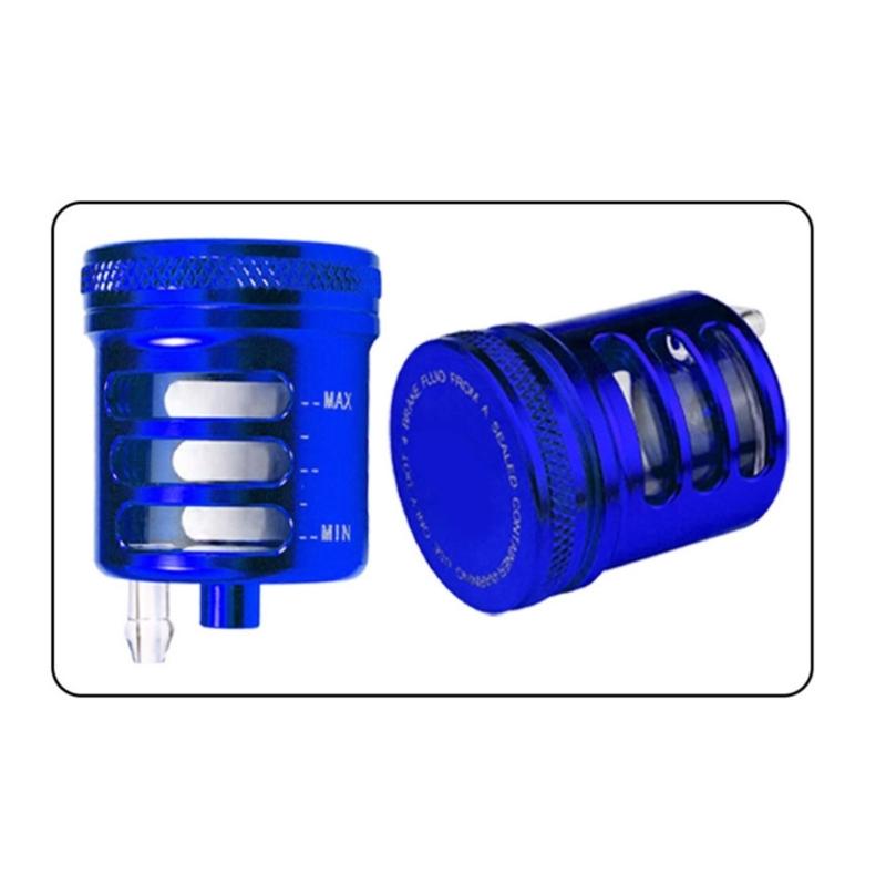 Motorcycle Aluminum Brake Fluid Reservoir Oil Cup Universal Replacement Part Rustproof Cylinder Oil Cup