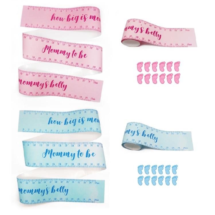 How Big is Mommy's Belly, Mommy's Belly Sign Baby-Shower Game Party Supplies