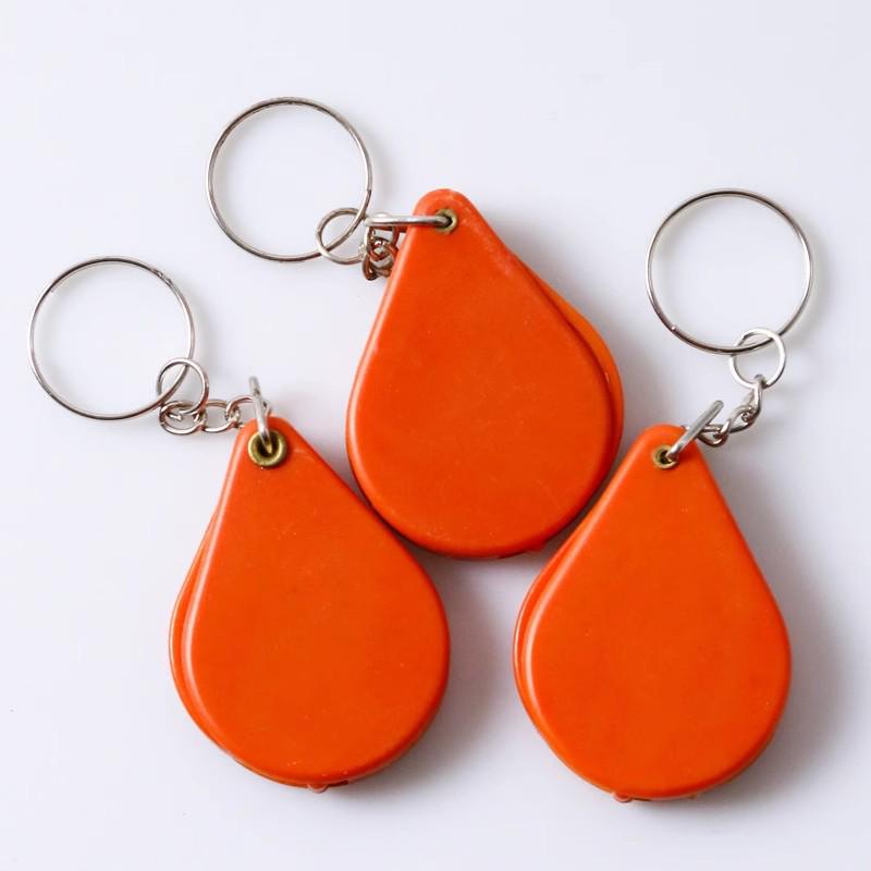 Elderly Reading Magnifying Glass, HD, High Magnification, Large Size, Plastic Handle, Anti-Lost Keychain, Pull-Tab, for Presbyopia