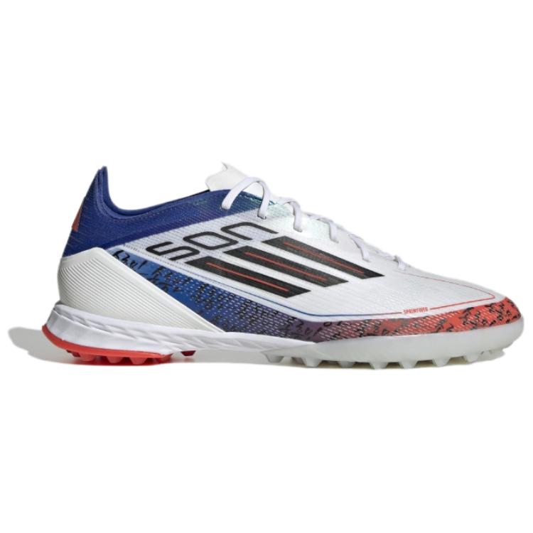 Adidas F50 Pro Fashion Comfortable Shock Absorbing Durable Soccer Shoes Men Soccer Shoes White Blue JR5893