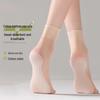 Langsha Women's Summer Ultra-Thin Anti-Slip Invisible Socks