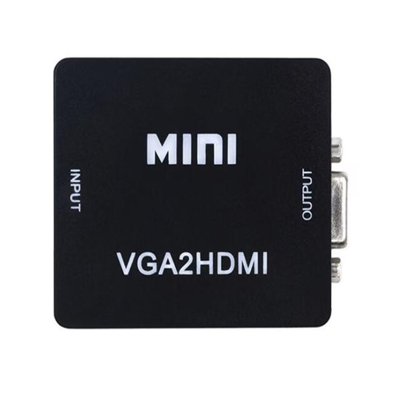 HD AV To HDMI Video Converter 1080P for Monitor, Game Console, Set-top Box, RCA Input