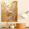 Golden Phoenix Pearl Painting 5D DIY Rhinestone Embroidery Handmade Art Decor Creative Gift for Home Interior Decoration