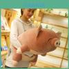 Lovable Pink Plush Pig Cuddle Toy Delightful Stuffed Animal For Girls Birthday Present