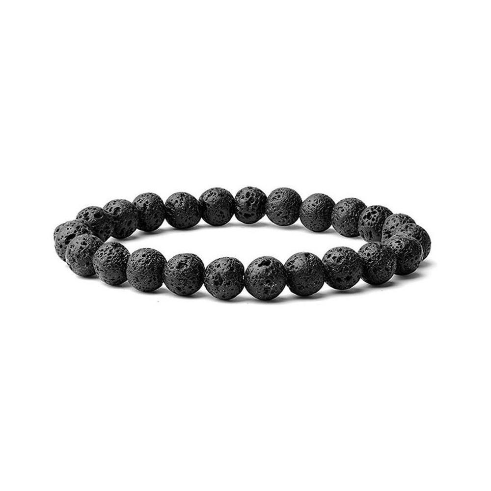Vysoce kvalitní 8mm náramek z drahokamů pro ženy muže Pulseras Para Mujer Křišťálový náramek Náramek z korálků z přírodního kamene