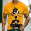 Summer 3D Animal Print T-Shirts Cute Outdoor Men's Short-Sleeve