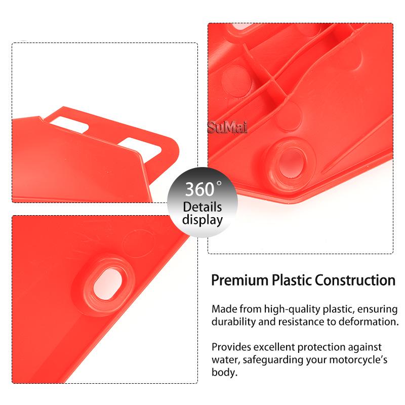 2022 CRF450R/CRF250RX Front Side Mudguard Panels