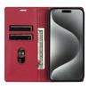 For iPhone 17 Pro Wallet Case Magnetic Closure PU Leather Phone Cover