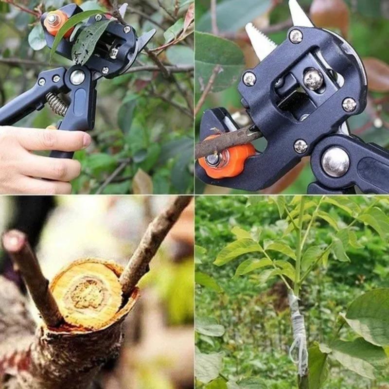 1SET Grafting Shears Scissor Fruit Tree Vaccination Multi-function Bud Cutter Gardening Tools