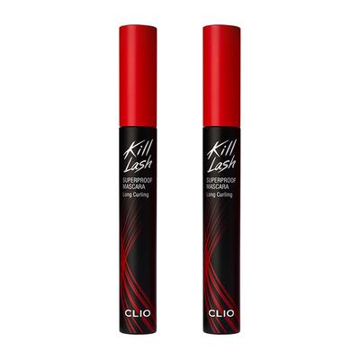 Kill Lash Superproof Mascara 001 Long Curling (2pcs), Korean