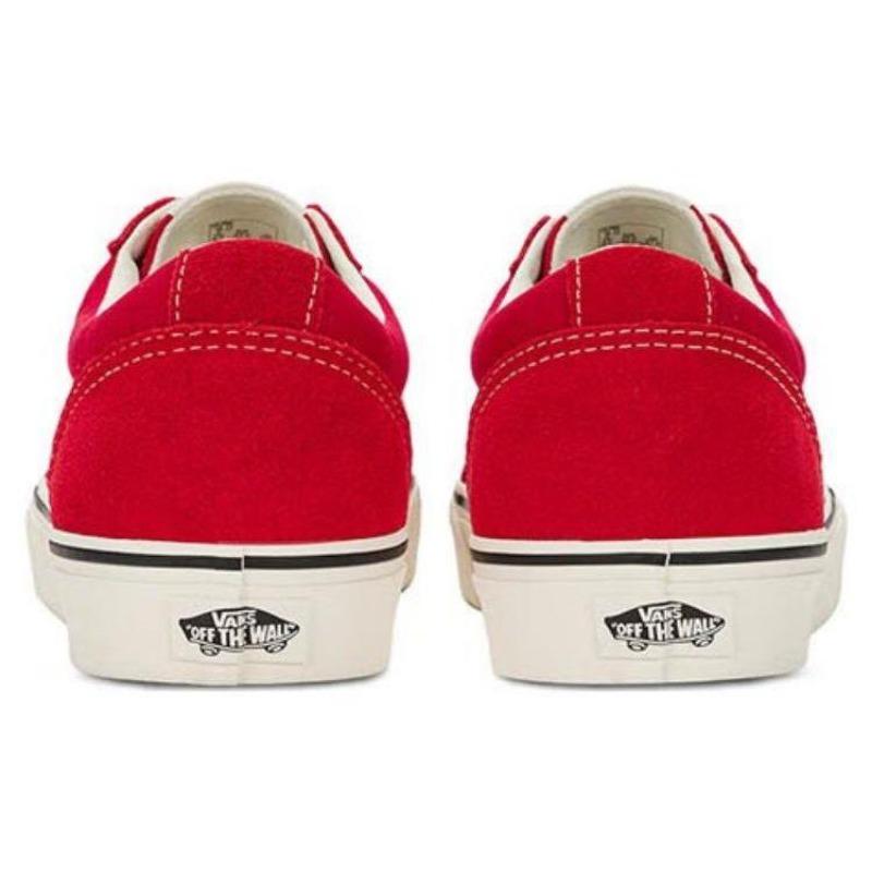 Vans Ward Classic Comfort Versatile Low Top Unisex Skate Shoes Red VN0A5HTSBOP