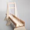 1 Set DIY Wooden Cable-Stayed Bridge STEM Kit Physics Experiment Model for Homeschool Kids Science Learning Activities