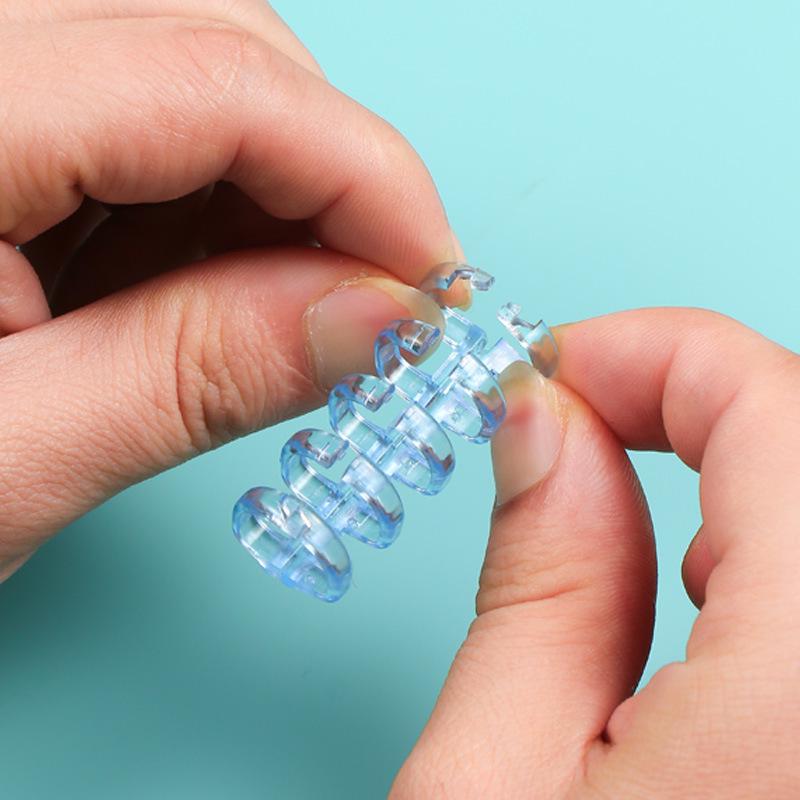 Original Wuyou 5-Hole Detachable Plastic Loose-Leaf Binding Ring Set
