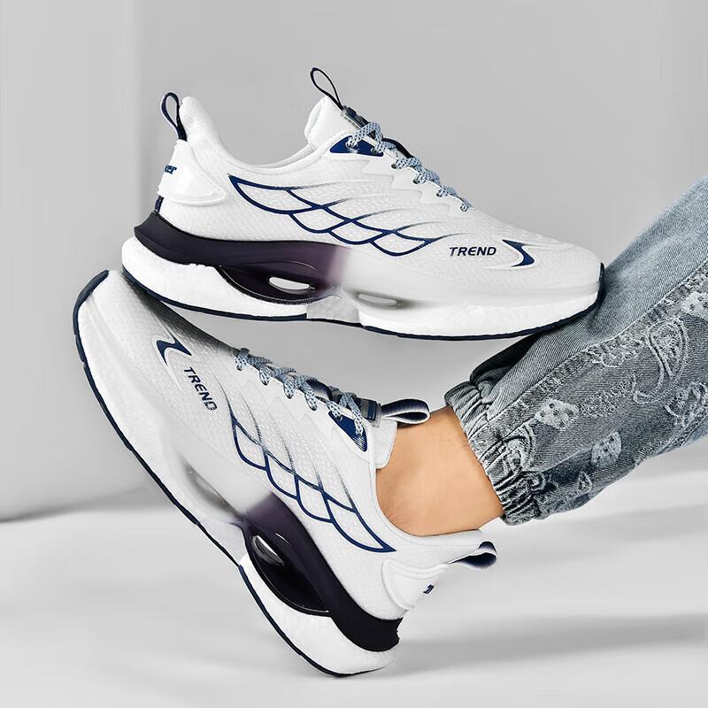 

Putian men s shoes summer breathable 2025 new men s casual running shoes men s sports shoes air cushion mesh dad shoes 45