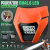 PowerZone Мотоцикл Світлодіодні фари Фари Головні фари Supermoto Обтічник для KTM EXC SXF MX Dirt Bike Enduro Світлодіодні фари