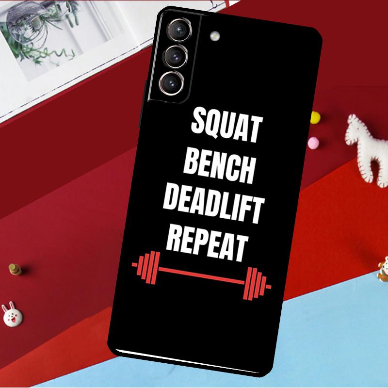 Bodybuilding Gym Fitness Quotes Funda For Samsung Galaxy S26 S25 S24 S22 S23 Ultra Plus S20 S21 FE S9 S10 S25 FE Phone Case