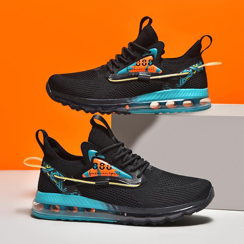 Men'S Full Air Cushion Mesh Breathable Fashion Men Outdoor Sports Athletic Walking Sneakers 2022 Student For Men Large Size39-47
