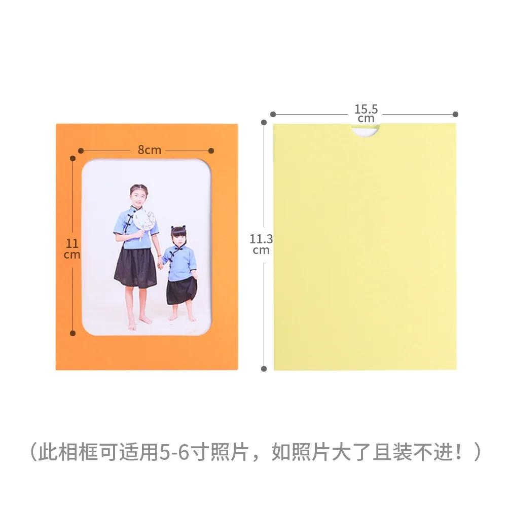 Colorful Clip Photo Frame Banner Creative Ins Hot Girl's Bedroom Decorative Photo Banner Children's Room Wall Garlands Decor