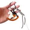 Elegant Small Horse Leather Bag and Car Pendant Accessory