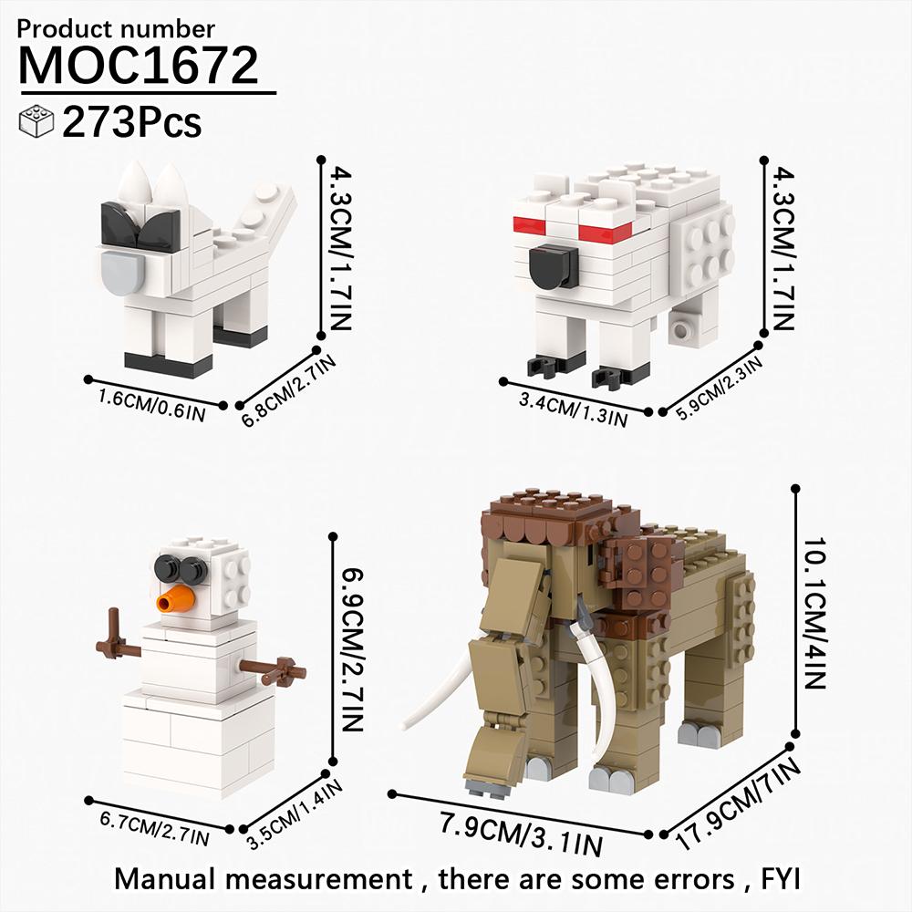 MOOXI Hot 99 Notti nella Foresta Gioco Horror MOC Modello in Mattoncini Set di Blocchi da Costruzione Giocattolo per Adulti Bambini Diorama Fai da Te Assemblaggio Regalo