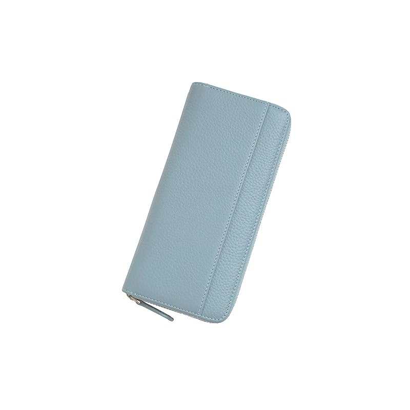 

[TOEDNNQI] wallet ladies long wallet large capacity Bellows BOX type coin purse garcon Can store smartphone multifunctional wallet gift present