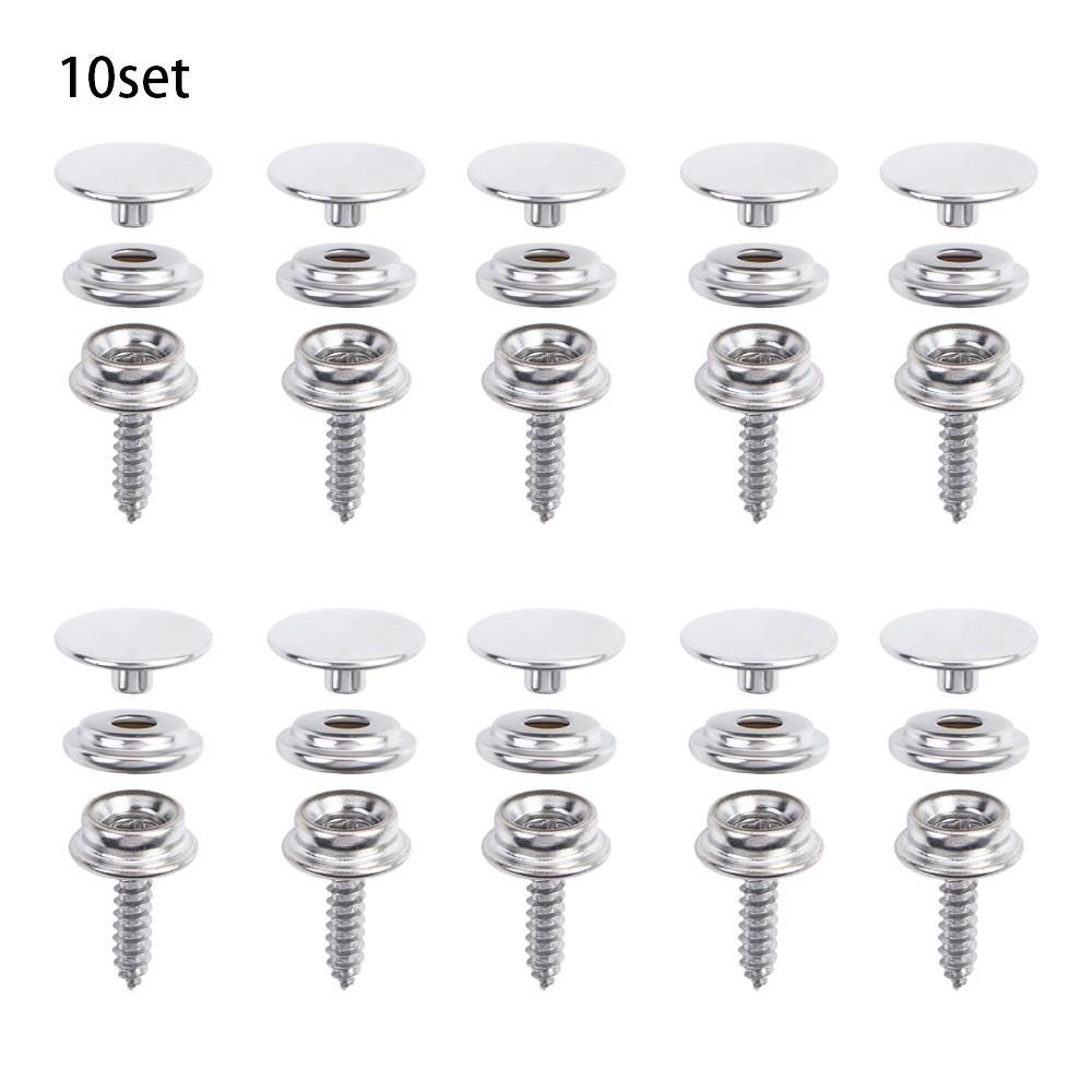 Accessories Snap Fastener Screw Kit Sockets Buttons Canvas Cover Tools Tapping Snap Fastener Kit