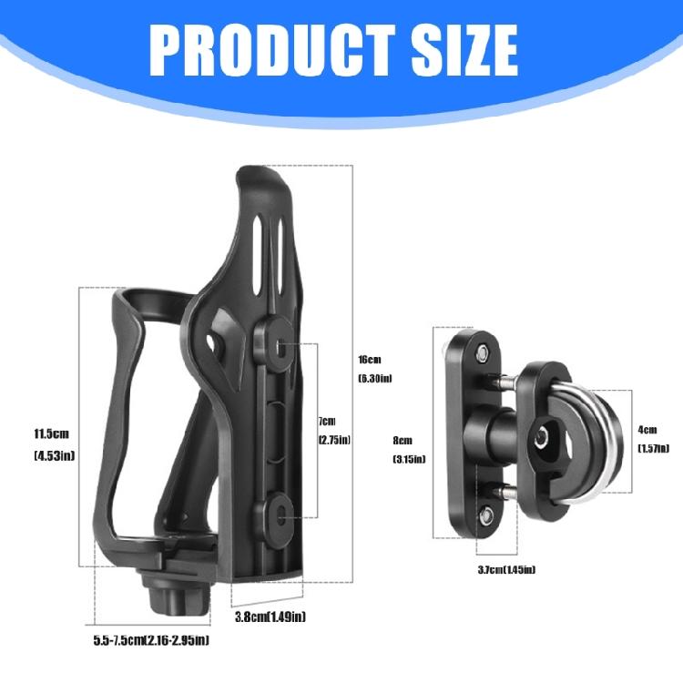 Adjustable Cycling Bottle Holder Light Weight Motorbike Water Bottle Stand Universals Drink Holder Easy To Install