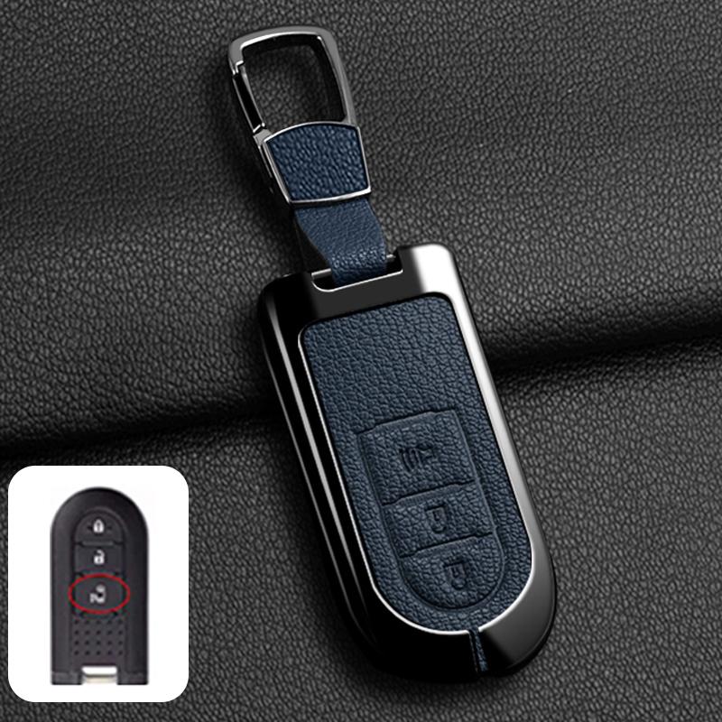 Styling Mouldings Zinc Alloy Car Key Case Cover Holder For Toyota Rush Passo Pixis Joy Epoch Daihatsu Tanto LA600S Moovecanvas L