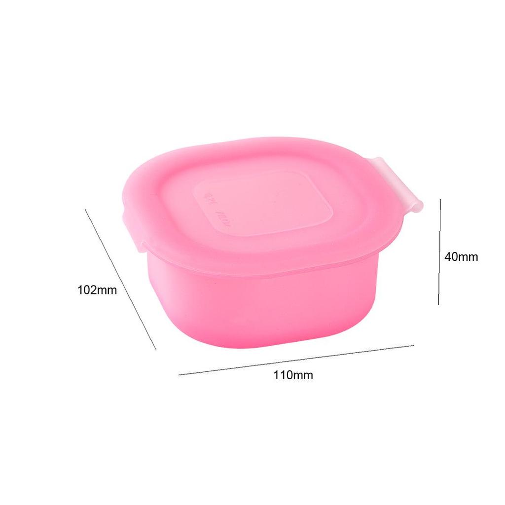 200ml Food-Grade Silicone Freezer Meat Storage Container