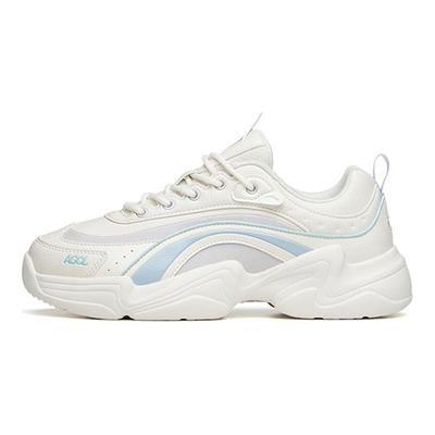 Comfortable Casual Dad Shoes Women Sneakers White Blue 922138890-7