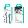 Kabel USB-C 240W USAMS 1,2m Szybkie ładowanie Srebrny