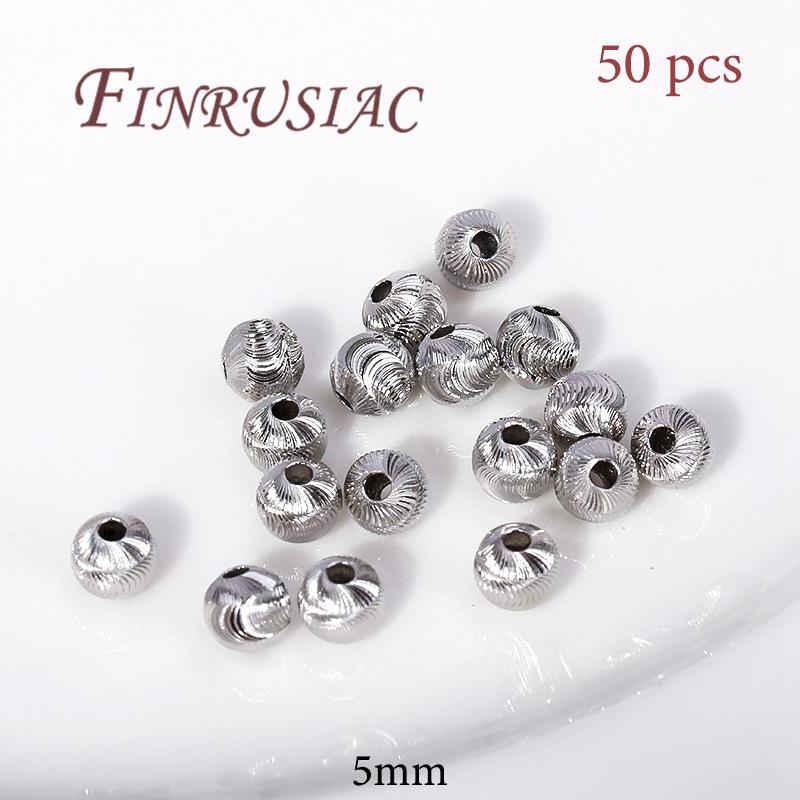 18K Gold Plated Bead End Caps For Jewelry Making Supplies Spacer Bead Caps DIY Accessories