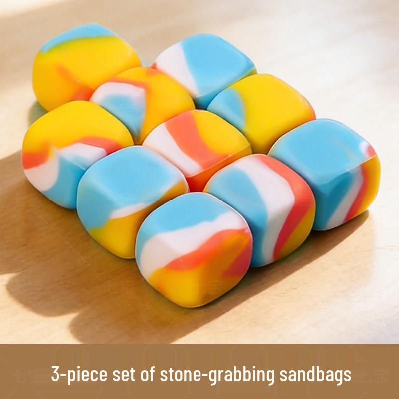 Classic Children s Hand-Eye Coordination Game:  Pick and Throw Stones