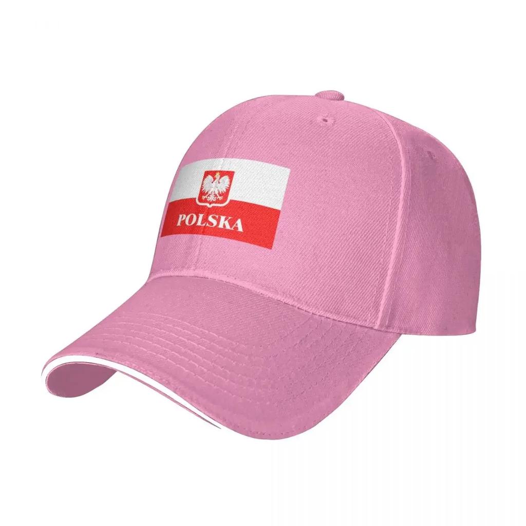 Polska Poland Polish Flag Hiking Baseball Caps Men Personalized Female Beach Sun Hat Trucker Cap