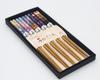 Castle Enterprise Wagokoro Chopsticks X 10 Boxes Set Japanese Souvenir (5 Pairs) (Japanese Landscape)
