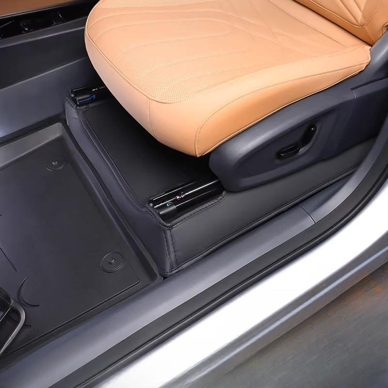 For Galaxy Starship 7 EMI Foot Mats Anti-kick Pads Seat Protective Pads Door Sill Strips Protective Suede Anti-scratch