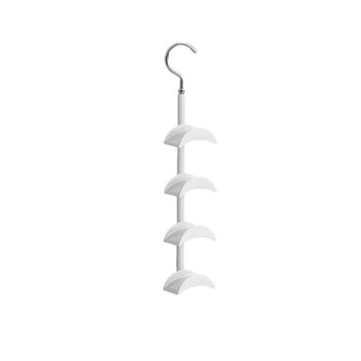360 Degree Rotating Hooks Closets Organizers Hanger For Handbags Backpacks Accessories 4 Hooks 22LBS Capacity Durable Plastic Storage Solution