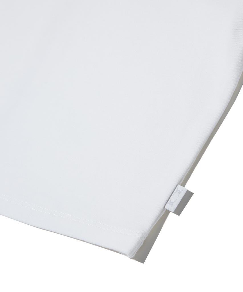 CRITIC Og Wormhole Logo Crop T-Shirts White