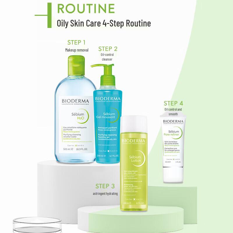 Bioderma Sébium H2O Micellar Water for Oily/Acne-Prone Skin, 500ml